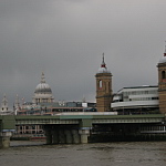 Southwark Bridge, St. Pauls Cathedral