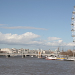 Hungerford Bridge, London Eye