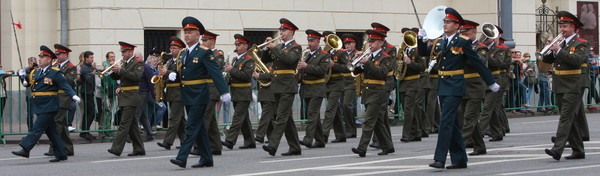 The Military Orchestra of the 154 Preobrazhensky Regiment (Moscow garrison, Russia)