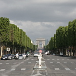 Avenue des Champs Elysees, Arc de Triomphe