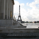 Palais de Chaillot and Tour Eiffel